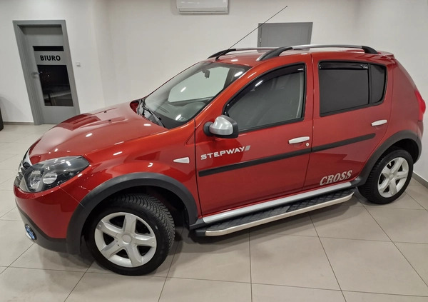 Dacia Sandero Stepway cena 24900 przebieg: 126000, rok produkcji 2010 z Lubniewice małe 211